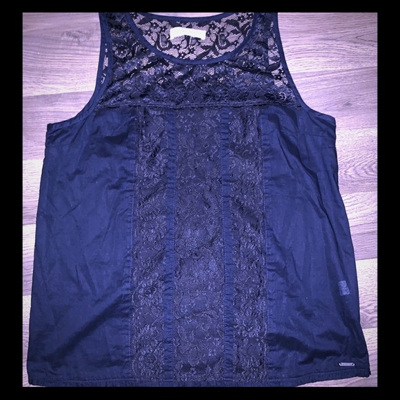 Abercrombie and Fitch lace tank - Picture 1 of 4